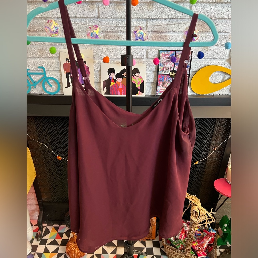 Torrid Size 0 Flowy Tank Top
